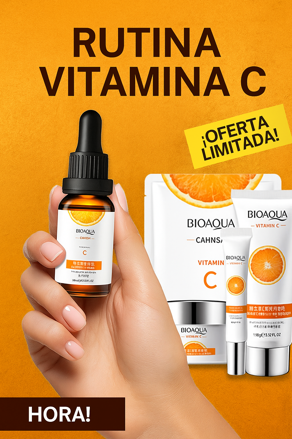 COMBO DE VITAMINA C CON SERUM BIOAQUA