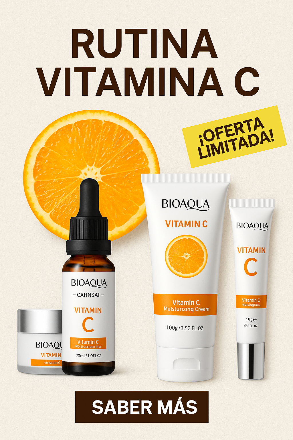 COMBO DE VITAMINA C CON SERUM BIOAQUA